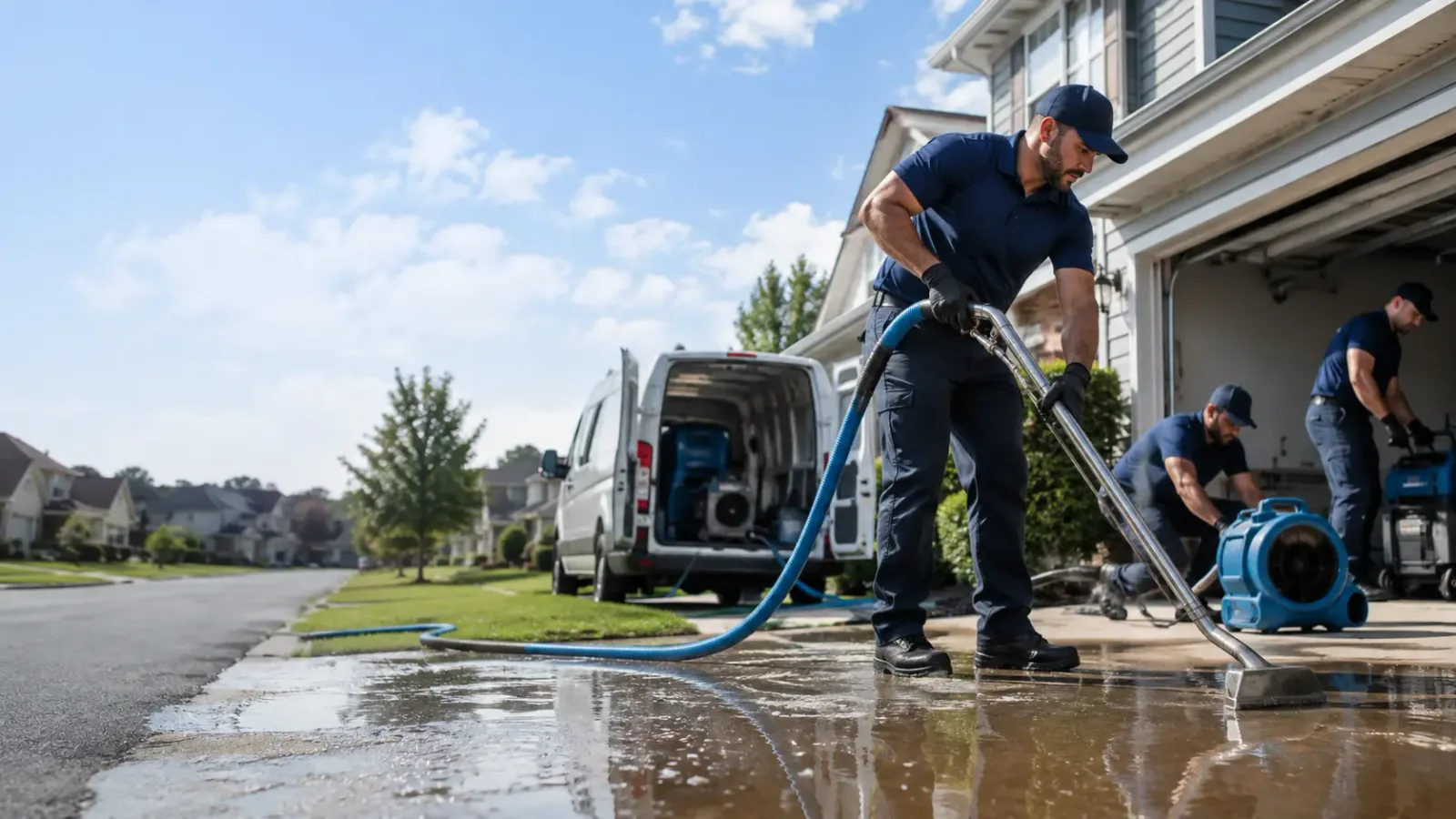 Flood Damage Restoration in West Friendship, MD